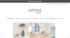 Desktop Screenshot of perfumedepot.net